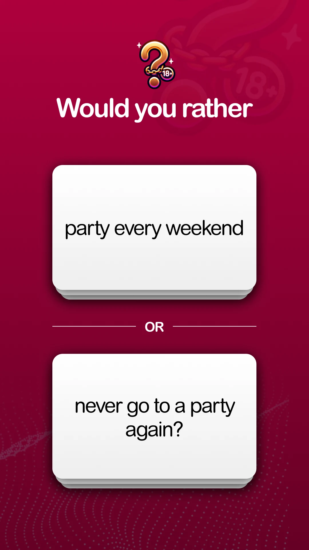 Would you rather screenshot