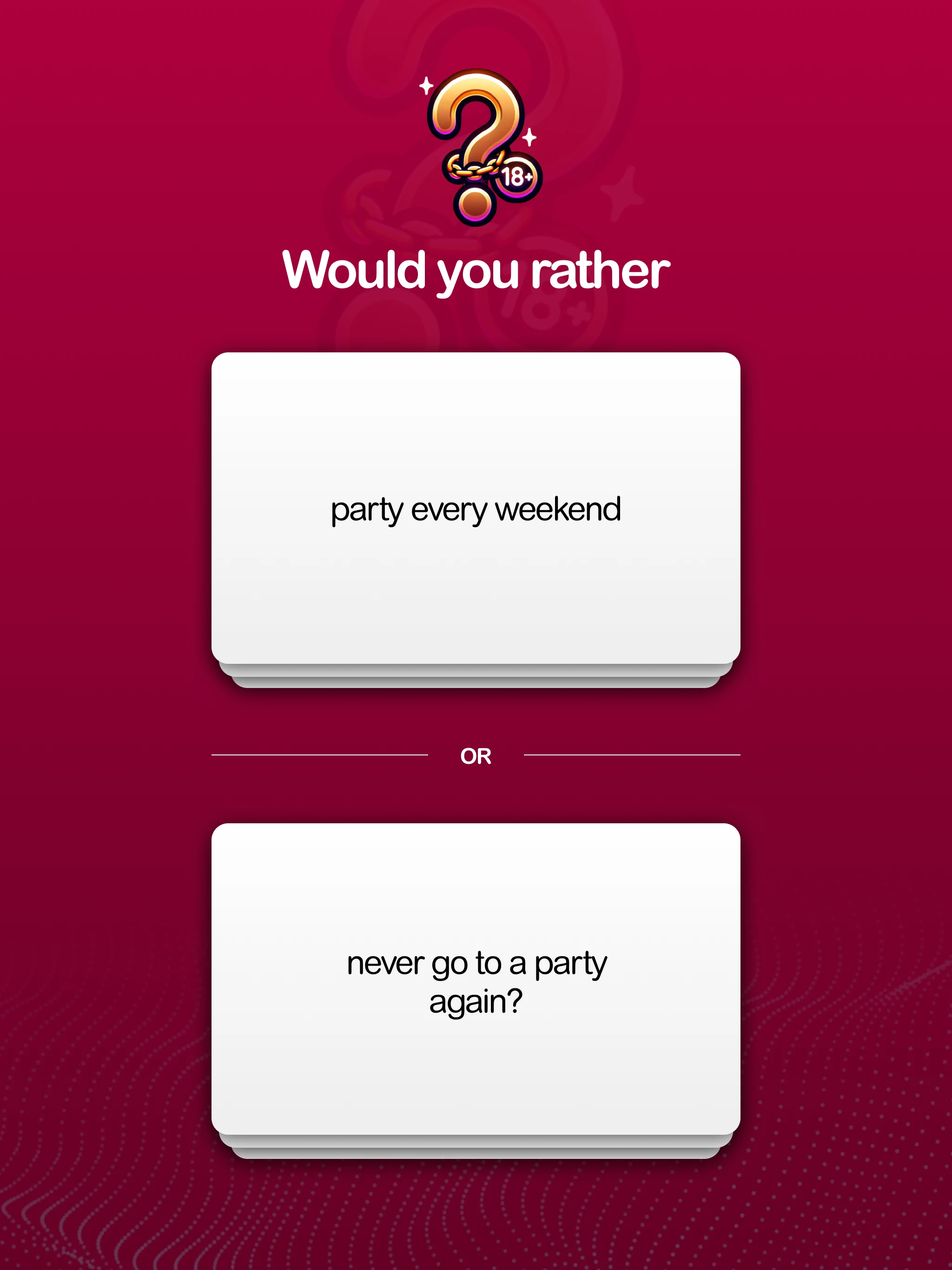 Would you rather screenshot